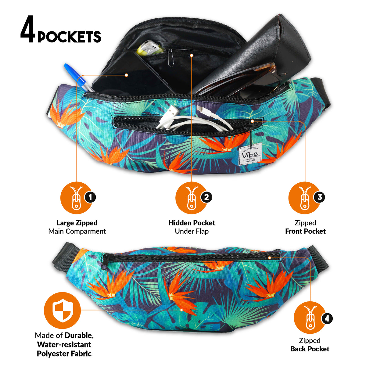 Fanny Pack - Hawaii – Vibe Festival Gear