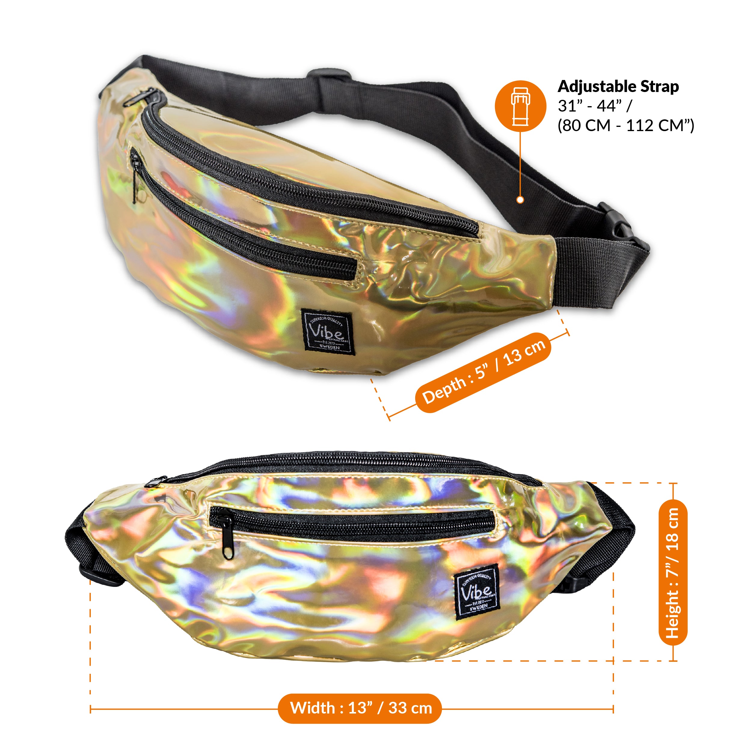 Fanny Pack - Gold