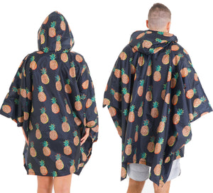 Rain Poncho - Pineapple