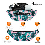 Fanny Pack  - Palm Leaves