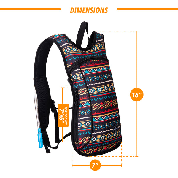 Hydration Backpack - Space Unicorns – Vibe Festival Gear